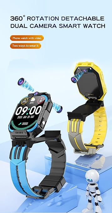 4G DUAL CAMERA SMARTWATCH
