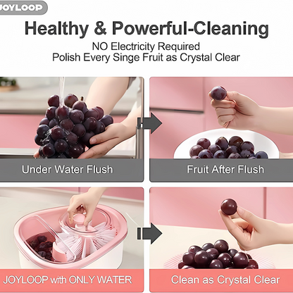 Fruit Cleaning Device | Portable Vegetable & Fruit Washer for Healthy Living
