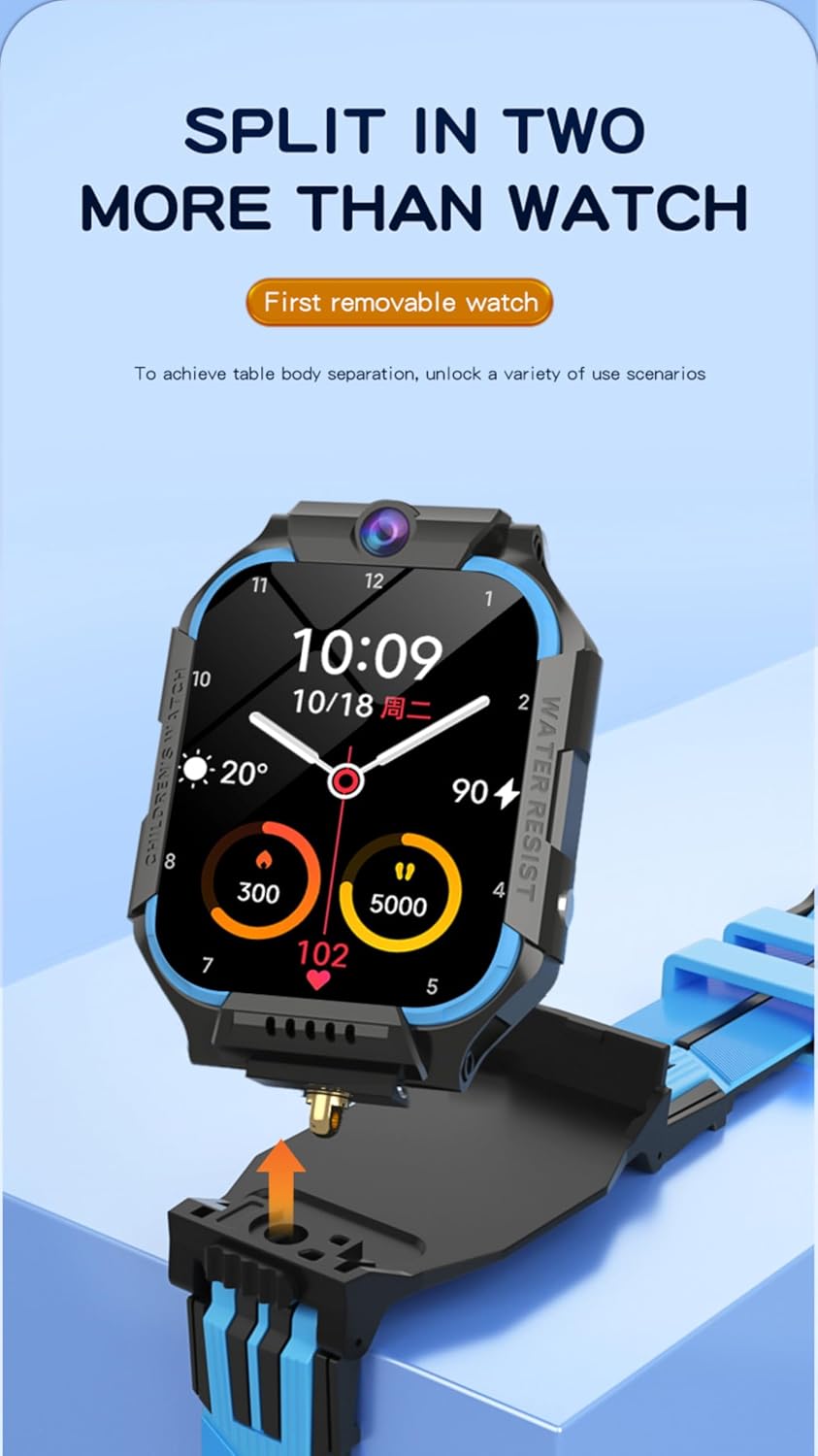 4G DUAL CAMERA SMARTWATCH