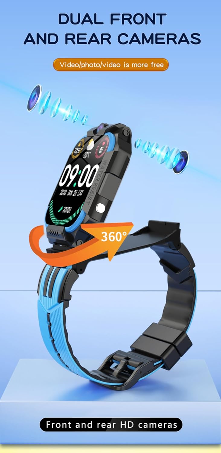 4G DUAL CAMERA SMARTWATCH