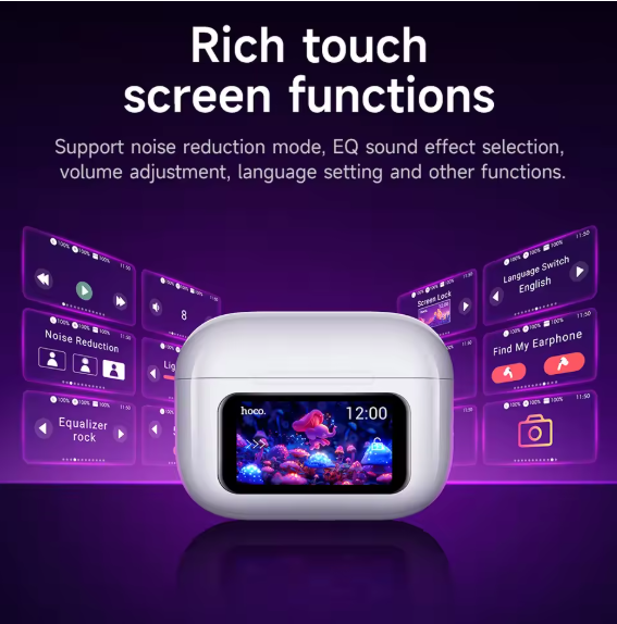 LED Smart Screen BLUETOOTH Earphone